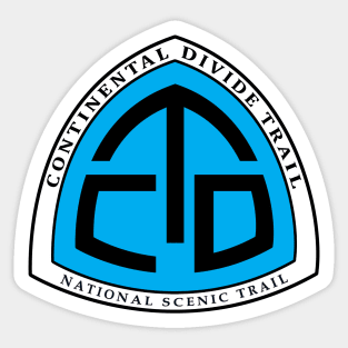 Continental Divide trail logo Sticker